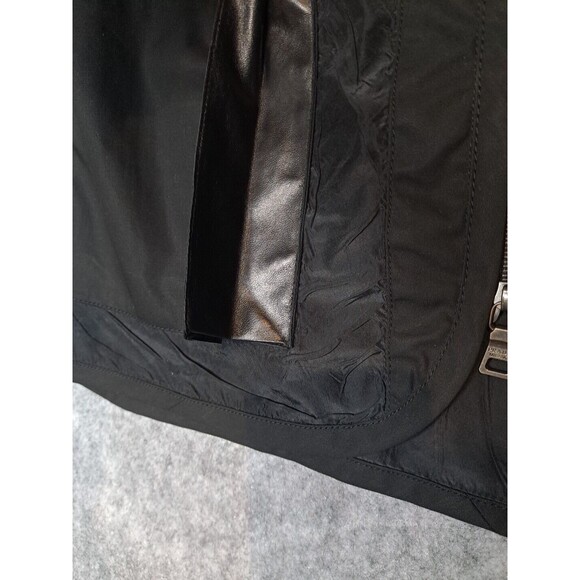 Prada Black SILK, LEATHER, VISCOSE Vest Men’s PRADA Sz 44 AWESOME - Picture 8 of 16